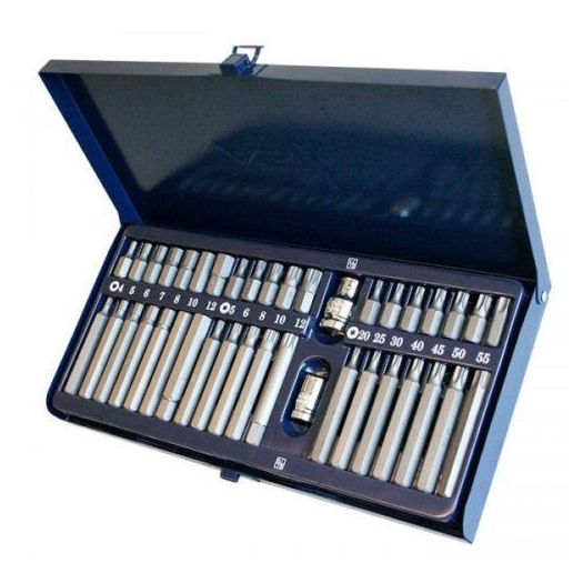 Set nastavaka s HEX, TORX i XZN, 40 kom