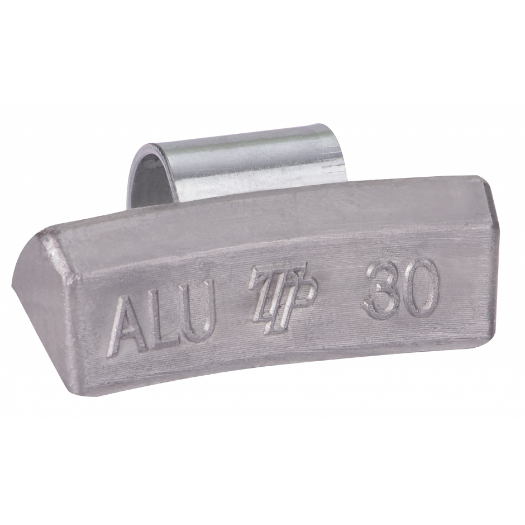 Clip on utezi za aluminijske felge, 30 g, 100 kom