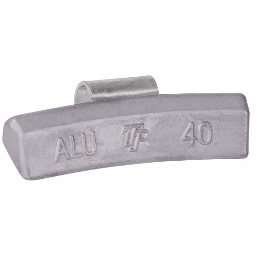 Clip on utezi za aluminijske felge, 40 g, 50 kom