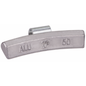 Clip on utezi za aluminijske felge, 50 g, 50 kom