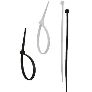 Pvc vezice bijele 4,8x370mm 100kom