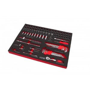 Profesionalni set nasadnih i imbus ključeva, 1/4", 3/8"