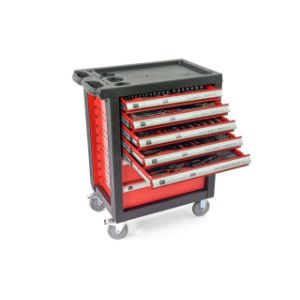 Premium crvena kolica sa 196 komada alata