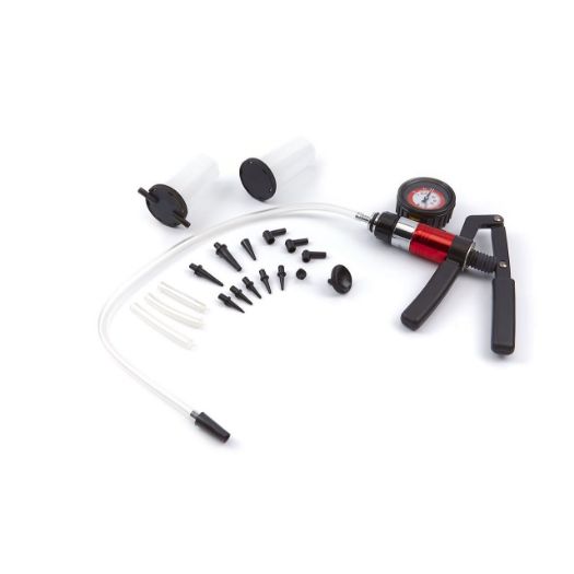 Vakuum pumpa za izmjenu kočione tekučine, 21-djelni set