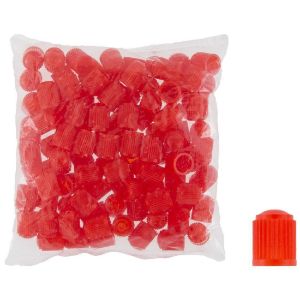 Kapice ventila crvene 100kom 