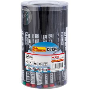 Permamentni marker, 4 boje, 36 kom 
