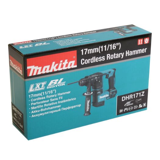 Makita aku elektropneumatska bušilica DHR171Z 18V 1,2J SDS-Plus Solo