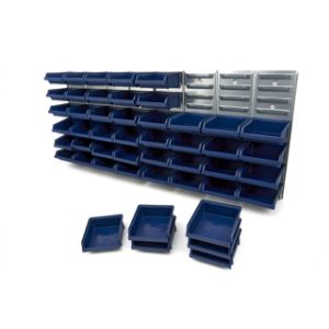 Zidni nosač sa 48 komada kutija 