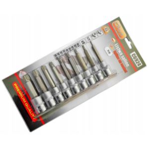 Set spline nasadnih ključeva M4-M16 1/2" 