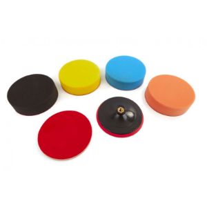 6-dijelni set za poliranje s M14 prihvatom, 180 mm