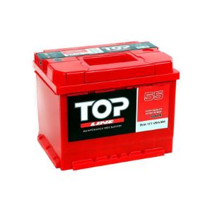 Akumulator 12V-55 AH, D+, TOP-LINE 