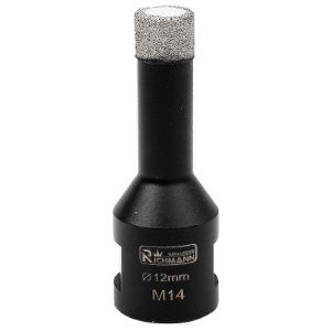 Dijamantna kruna za keramiku, 12 mm, M14