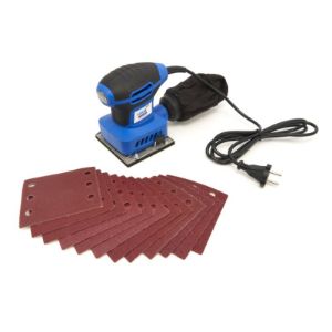 Orbitalna brusilica, ručna brusilica za dlanove 240 W, 12 brusnih listova