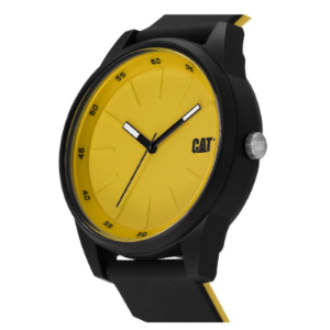 Ručni sat CAT insignia crna žuta