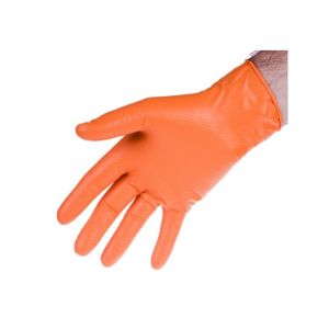 Rukavice nitril ORANGE L, 50 kom 