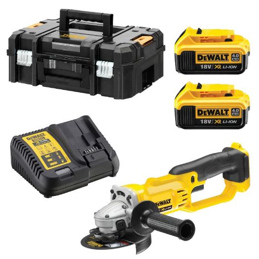 DeWalt aku kutna brusilica 125 mm, Li-ion 2x18V 4,0Ah