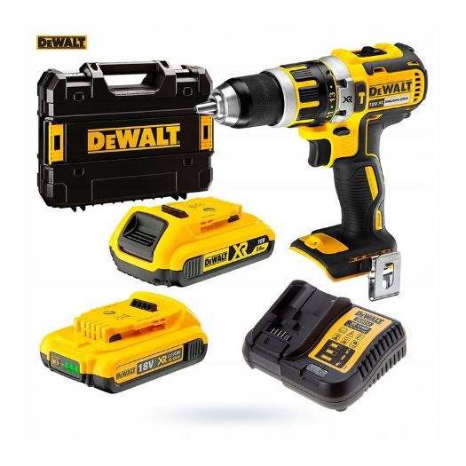 DEWALT akumulatorska udarna bušilica DCD795D2 18V - 2,0 Ah,punjač, T-STAK kofer  