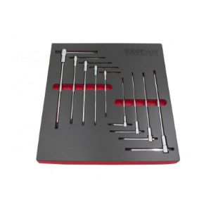 Set kliznih T-ključeva s tri kraja za upotrebu, T10 - T50