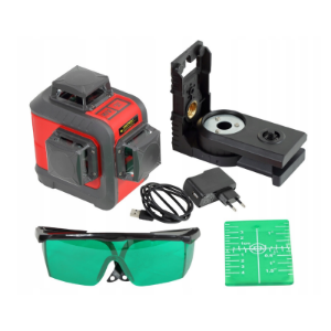 Laser 3D, 2 vertikalne i 1 horizontalna linije, 360 stupnjeva