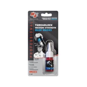 Učvršćivač vijaka, ljepilo za vijke, jako, crveno, 6ml