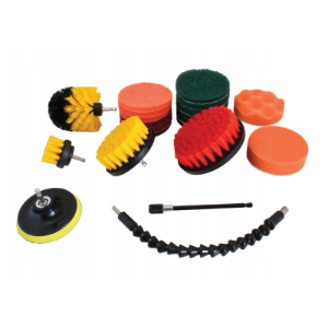 Set od 21 univerzalnih četkica i spužvi za čišćenje