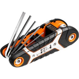 Preklopni imbus ključevi, 1.5 - 8 mm, 8 komada