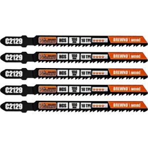 Set od 5 HCS listova pile za drvo od 100 mm za ubodne pile, T101B