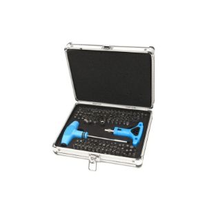 Set bitova CRV s T-ručkom i ručnom čegrtaljkom 147 komada