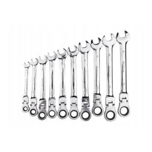 Zglobni kombinirani ključevi s račnom, 8 - 19 mm