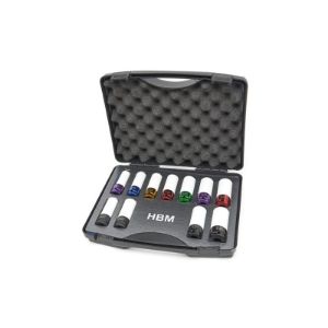 Set dugih udarnih nasadnih ključeva sa zaštitnim čepovima 11 komada, 1/2"