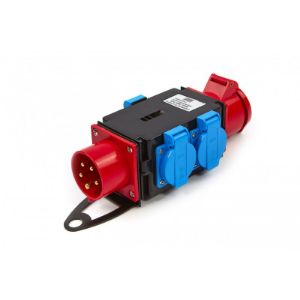 Razdjelnik struje sa CEE 1 x 400 i 3 x 230 Volti 