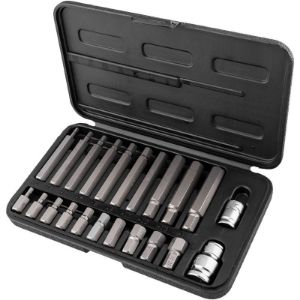 Set hex bitova, imbusa, H4 - H14, 1/2", 3/8"