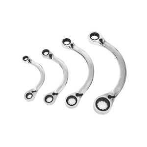 Set polumjesečastih ključeva sa račnom 5/8" - 9/16" INCH, 4 komada