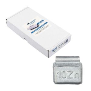 Clip on utezi za čelične felge, 10 g, 100 kom, cink