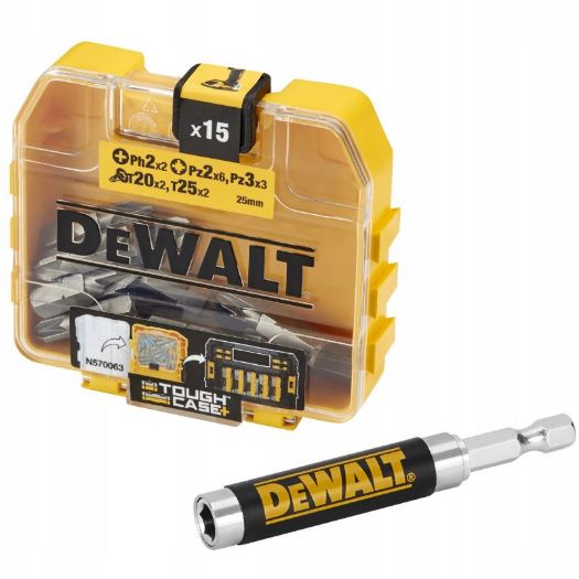 Dewalt set bitova + magnetni držač bitova