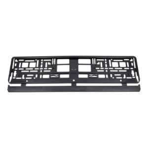 Crni okvir registracijske tablice