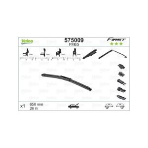 Metlice brisača valeo multiconection 650 mm 