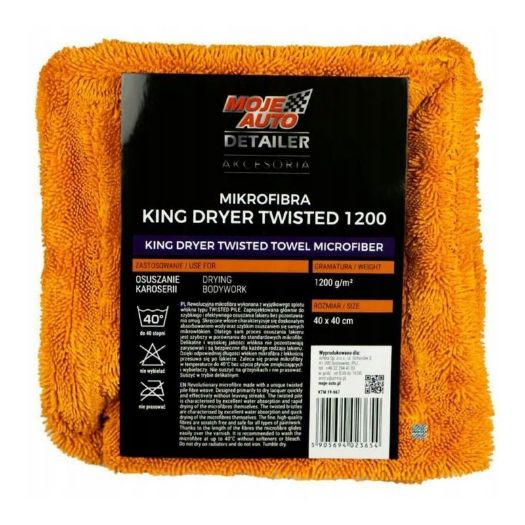 Krpa od mikrofibre king dryer, twisted towel