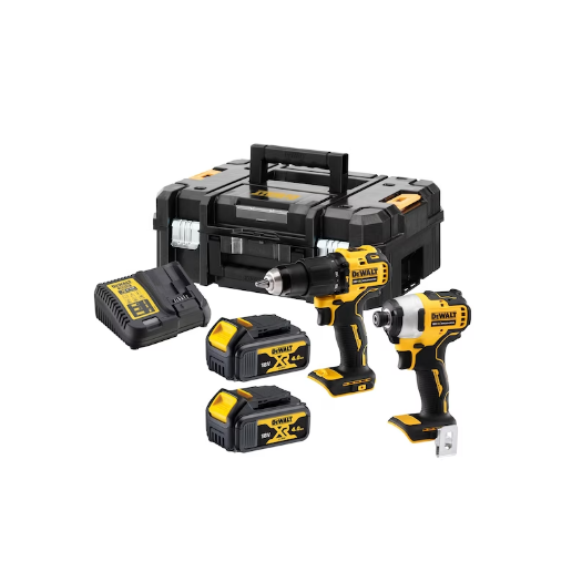 Dewalt set aku alata udarna bušilica + odvijač 18V, 4,0Ah