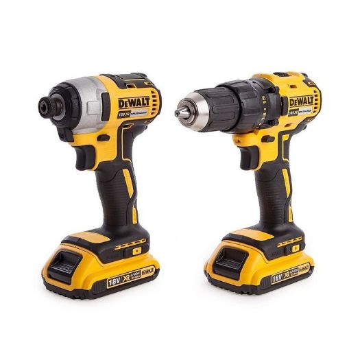 Dewalt set aku alata odvijač + bušilica 18V, 2.0Ah