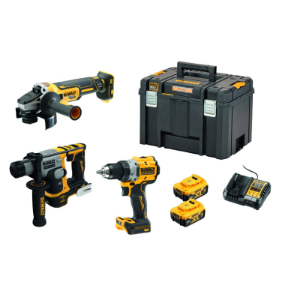 Dewalt aku udarni odvijač, bušilica , brusilica,  5.0 Ah , punjač, T_STAK 