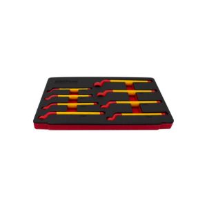 Set izoliranih okastih ključeva, 7 - 19 mm