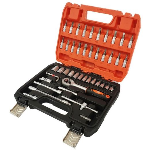 Set nasadnih ključeva 1/4", 46 komada