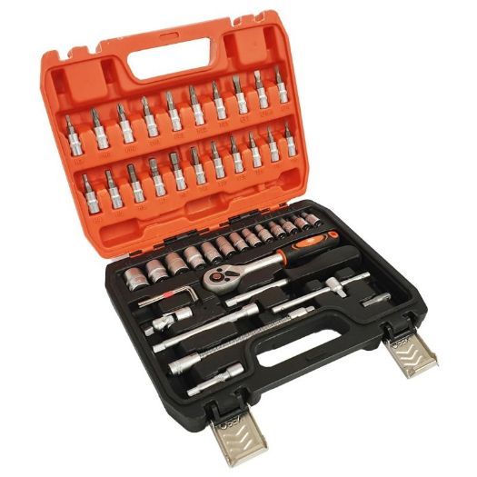 Set nasadnih ključeva 1/4", 46 komada