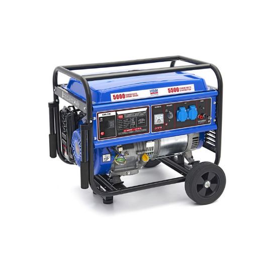 Generator snage 5500 W s benzinskim motorom od 420 ccm, 230 V