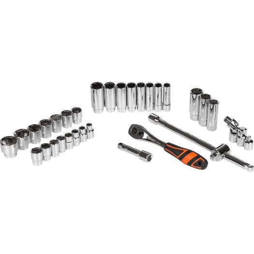 Set nasadnih ključeva, 3/8", 8 - 24 mm 33kom