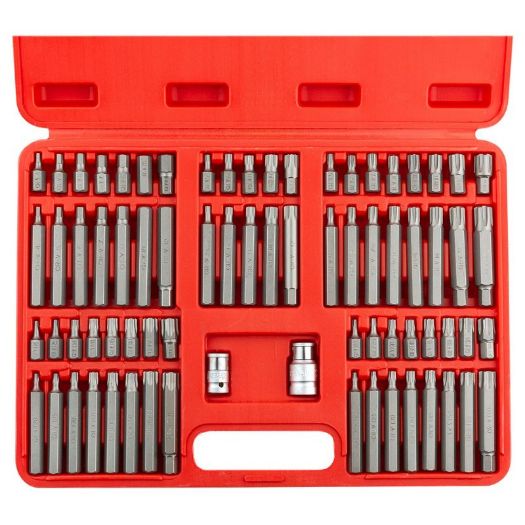 Set bitova torx, spline, ribe i imbus