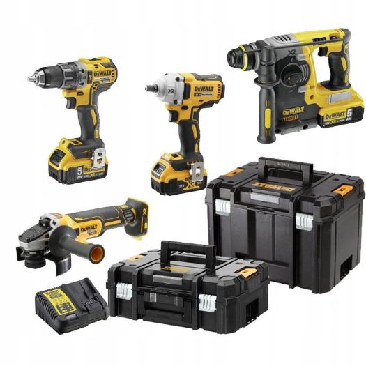 Dewalt set alata od 4 dijela 18 V, baterije 3x 5,0 ah