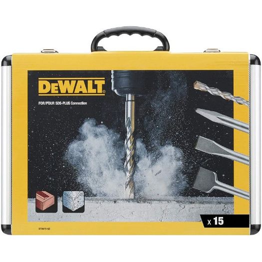 Dewalt set dlijeta i svrdla 15 komada. SDS plus