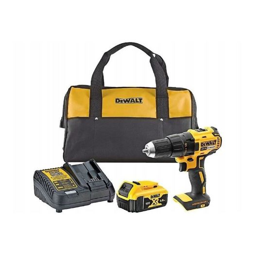 Dewalt aku bušilica-odvijač 1x 5,0 Ah i brzi punjač u torbi